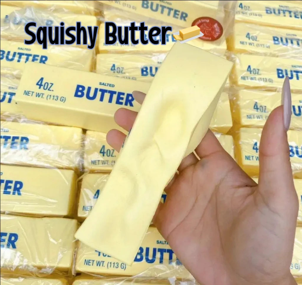 Simulated Butter Squishy Toys