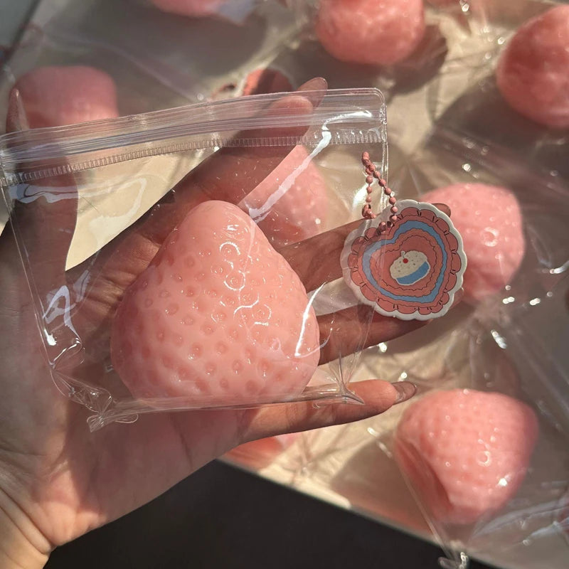 Strawberry Taba Squishy Fidget Toy