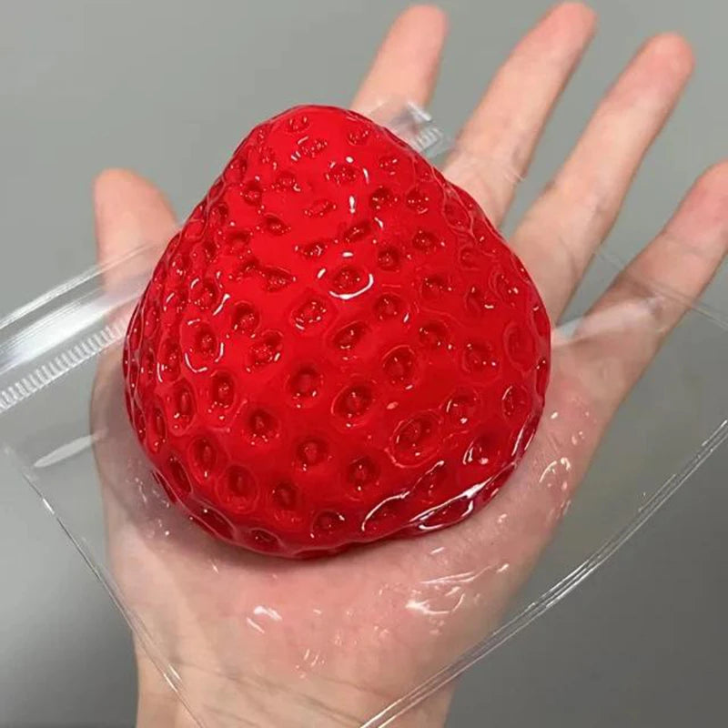 Strawberry Taba Squishy Fidget Toy
