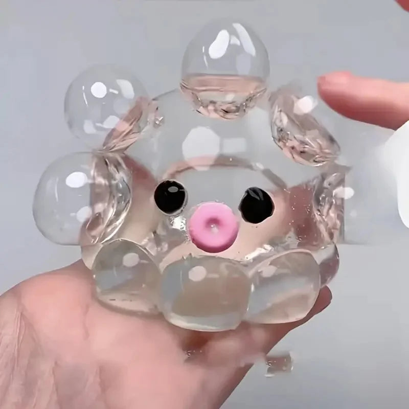 Homemade Bubble Octopus Squeeze Toy