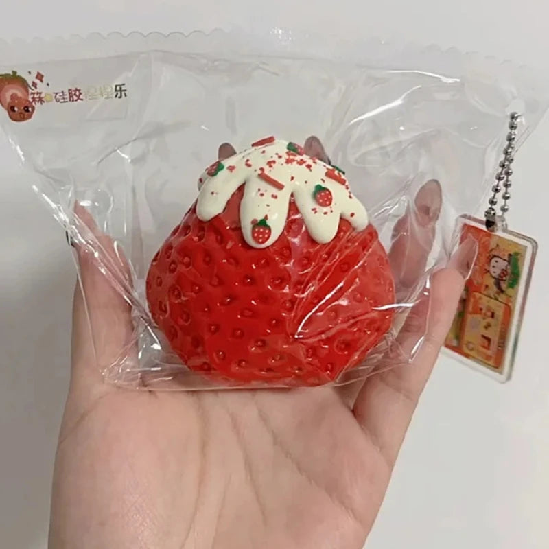 Strawberry Taba Squishy Fidget Toy
