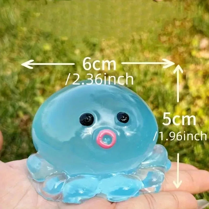 Homemade Bubble Octopus Squeeze Toy